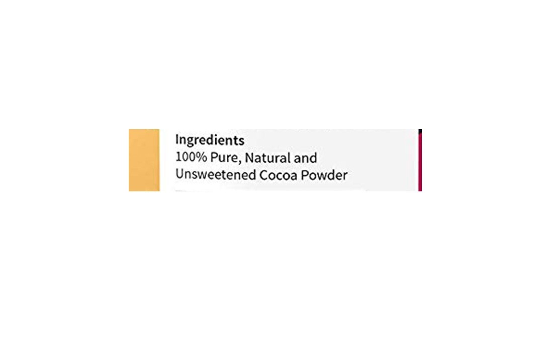 Looms & Weaves Cocoa Powder (Natural & Unsweetened)   Jar  400 grams
